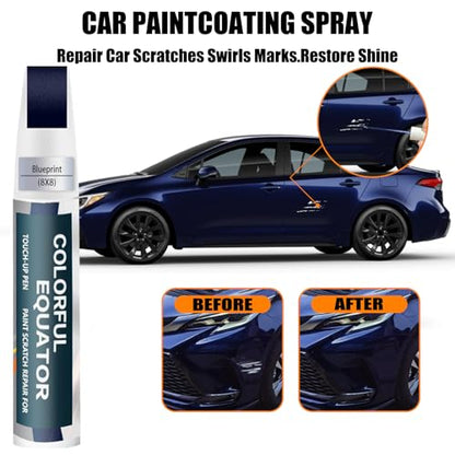 8X8 Blueprint Car Touch Up Paint for Toyota OEM Color Match