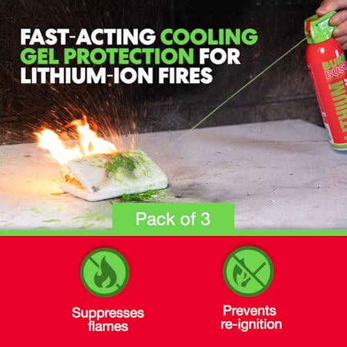 Lithium Ion Fire Extinguishing Gel 3 (3 Count)