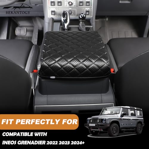 Car Armrest Box Cover Protector Compatible with Ineos Grenadier 2020