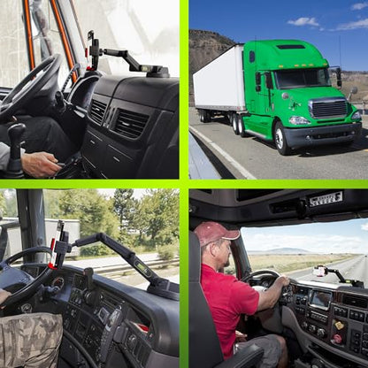 Cell Phone Mount for Truck Phone Holder for Truck Drivers
