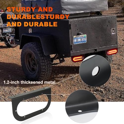 T012 Trailer Lights with Bracket