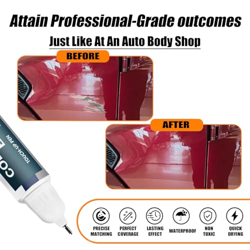 PRV NRV Delmonico Red Velvet Red Pearl Touch Up Paint for Jeep