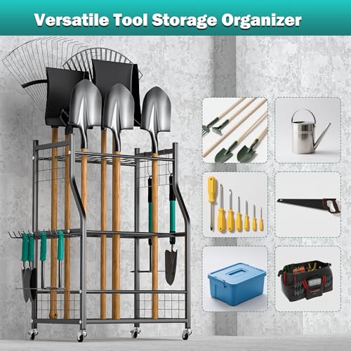 Garden Tool Organizer Stand