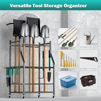 Garden Tool Organizer Stand