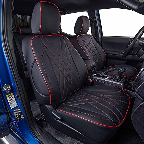 Tacoma Front Seat Covers Custom Fit for Toyota Tacoma 2012 2013 2014 2015