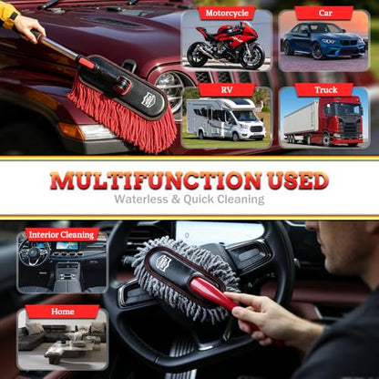 Exterior Car Duster & Brush Kit