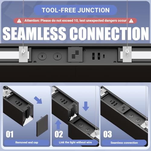 4FT LED Linear Light (4 Count)