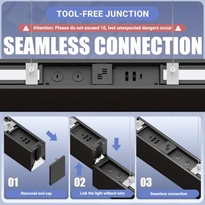4FT LED Linear Light (4 Count)