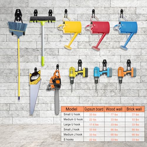 26 Pack Garage Hooks Heavy Duty