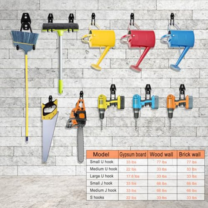 26 Pack Garage Hooks Heavy Duty