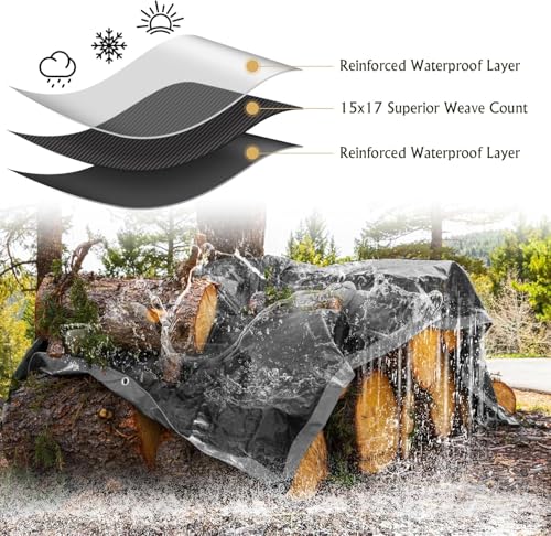 16x20 FT Waterproof Tarp