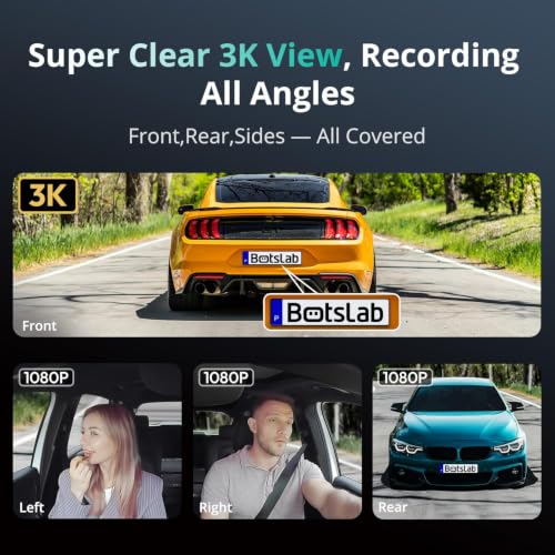 4 Channel 360° Dash Cam