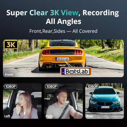 4 Channel 360° Dash Cam