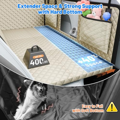 Dog Car Seat Cover for Back Seat