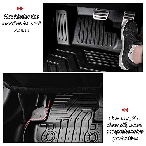 3D Floor Mats for Ford Mustang 2015