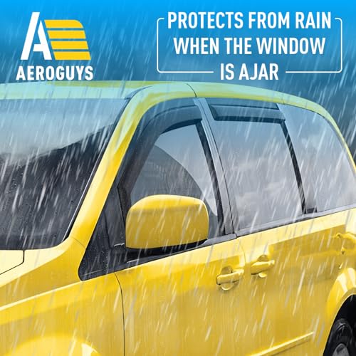 Extra Durable Window Deflectors in (4 Count)