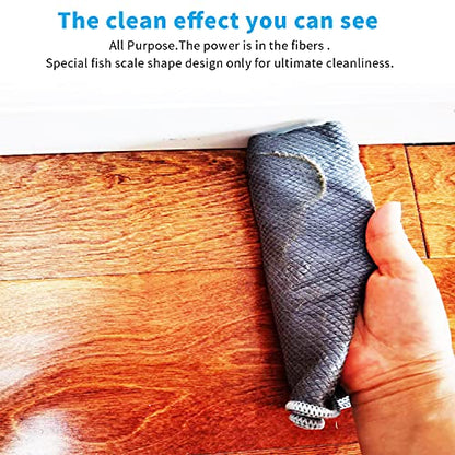 Streak Free Lint Free Microfiber Window Cleaning Cloth (6 Count)