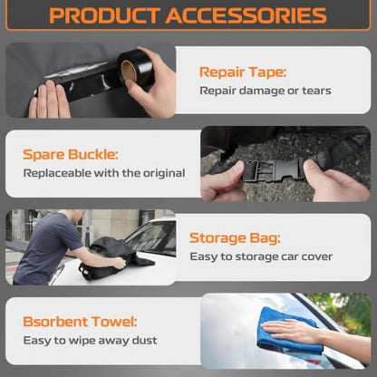 Honda Accord Car Cover Waterproof All Weather for Automobiles