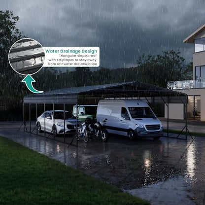 Reinforced Metal Carport