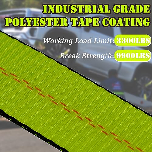 4 Pack Car Tie Down Straps for Trailers (4 Count)