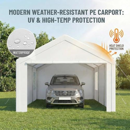 Carport Canopy 12x20 Heavy Duty Portable Garage