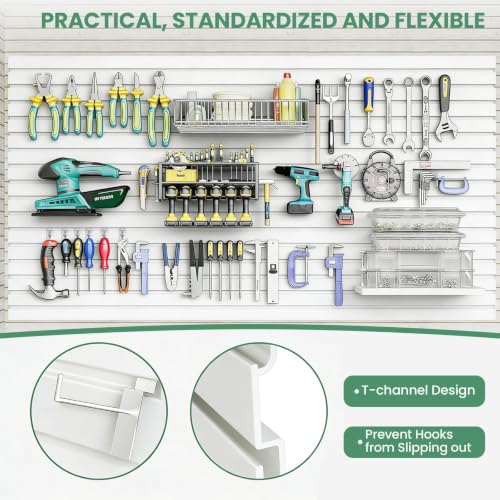 4x8 ft Slatwall Panel Wall Storage Systems