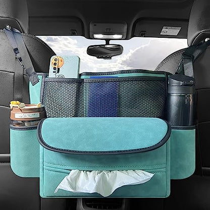Car Suede Seat Organizer High