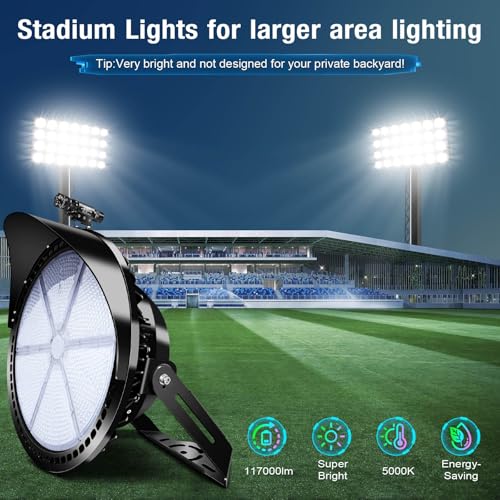 600W Dimmable LED Stadium Lights Outdoor for Sport Court