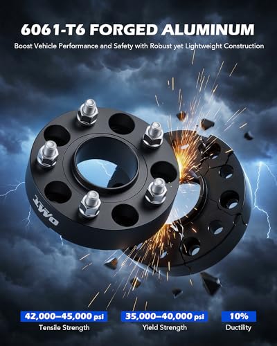 OMT 5x5 Wheel Spacers with 71.5mm Center Hub Bore (4 Count)