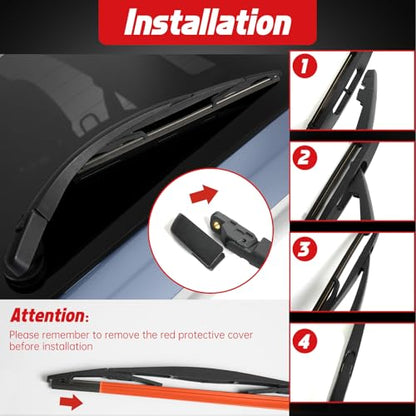 Rear Wiper Arm Blade Set