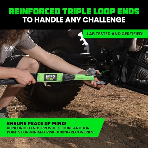 Offroad Recovery Tow Strap (20 Foot)