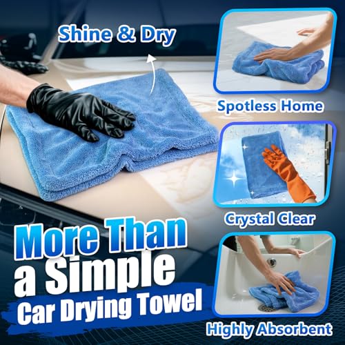 Microfiber Towel Car Drying Detailing Wash Cloth Car Care (300 Count)