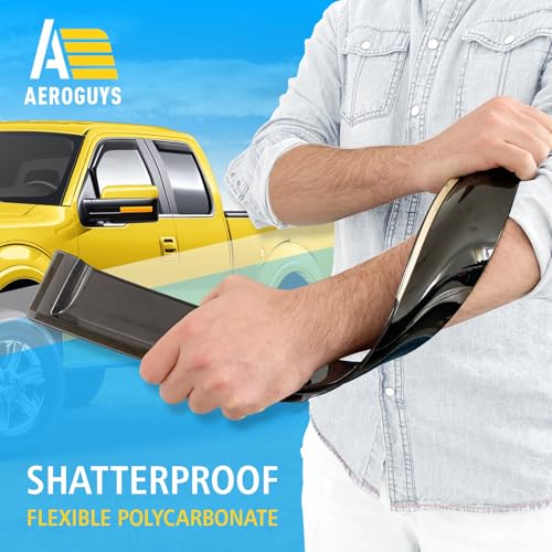 Extra Durable Window Deflectors in (4 Count)