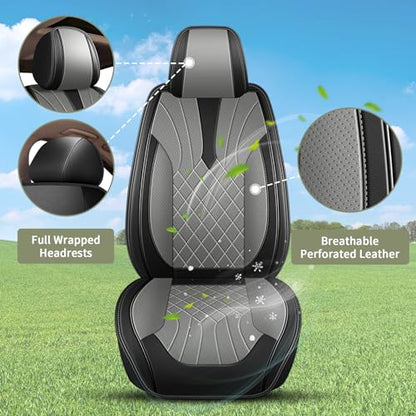 Car Seat Covers Front Pair for Chevy Colorado 2015
