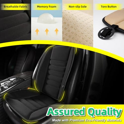 Car Seat Cushion with Back Support Pillow