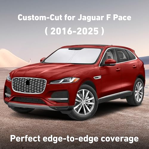 Windshield Sunshade Compatible for Jaguar FPace 2016