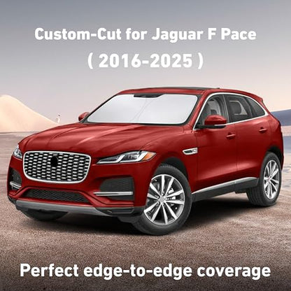 Windshield Sunshade Compatible for Jaguar FPace 2016
