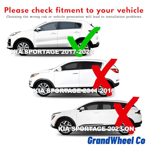 Window Deflectors Smoke Tinted in (4 Count)
