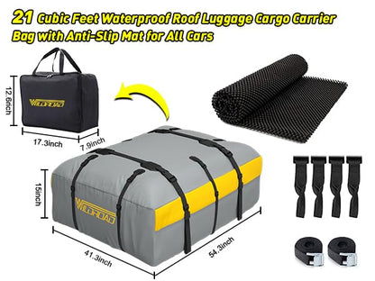21 cuft PVC Roof Cargo Bag