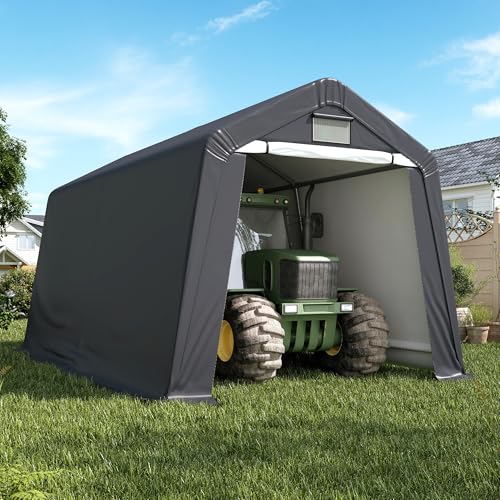 8' x 14' Outdoor Storage Shelter Shed