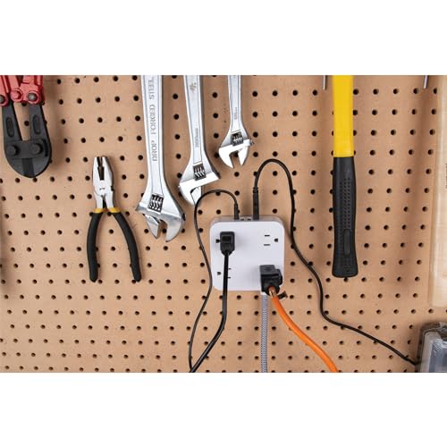 W2266 8-in-1 Multi-Tap Outlet Power Strip, 5 ft. Cord