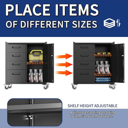 Garage Tool Cabinet Set