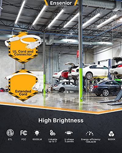 8FT LED Shop Lights (10 Count)