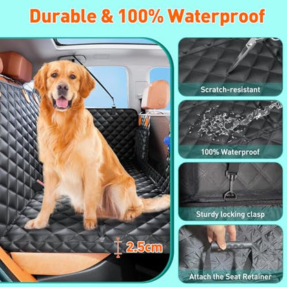 Dog Car Seat Cover for Back Seat