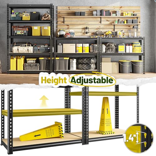 Multi use Metal Shelving Detachable Interlocking for Homeowners