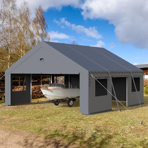 20x20 Heavy Duty Carport Canopy
