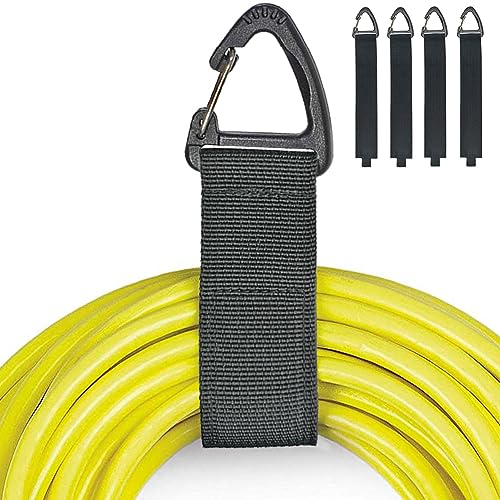 Hose Straps Hose Ties with Carabiner (4 Count)