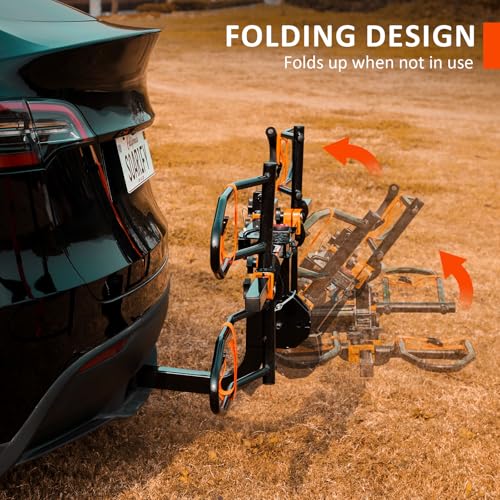 Platform 2 EBike Rack for Car Hitch Bike Rack for SUV RV Trucks Carrier Bicycle Car Racks 2