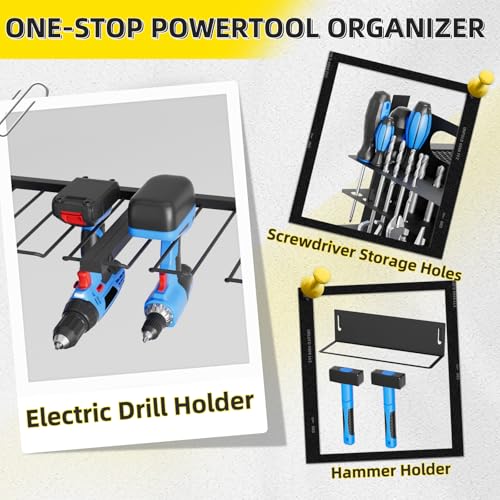 Power Tool Organizer Wall Mount