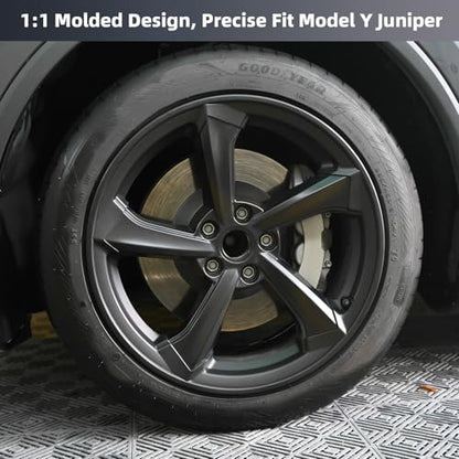 19 in Rim Protector for Model Y Juniper 19" Crossflow Wheel Cover All (4 Count)